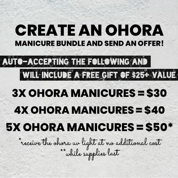 NIB Ohora/Vanity Table Semi-cured Gel Manicure Set, “Cozy Leopard” - Picture 8 of 8